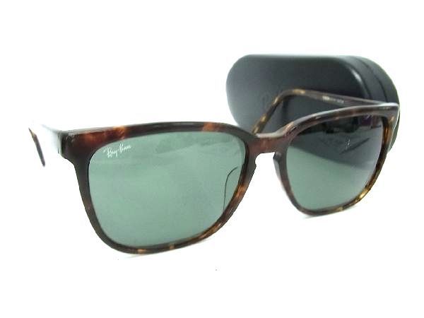 大得価，お得 1円 Ray-Ban レイバン CLINTON クリントン べっ甲柄 サングラス メガネ 眼鏡 アイウェア メンズ レディース ブラウン系 a5574AM(サングラス)｜売買されたオークション情報、yahooの商品情報をアーカ サングラス