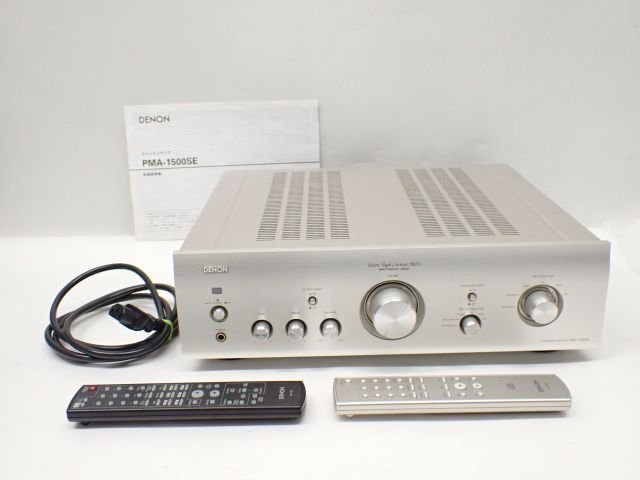 DENON デノン デンオン プリメインアンプ PMA-1500SE □ 70861-1