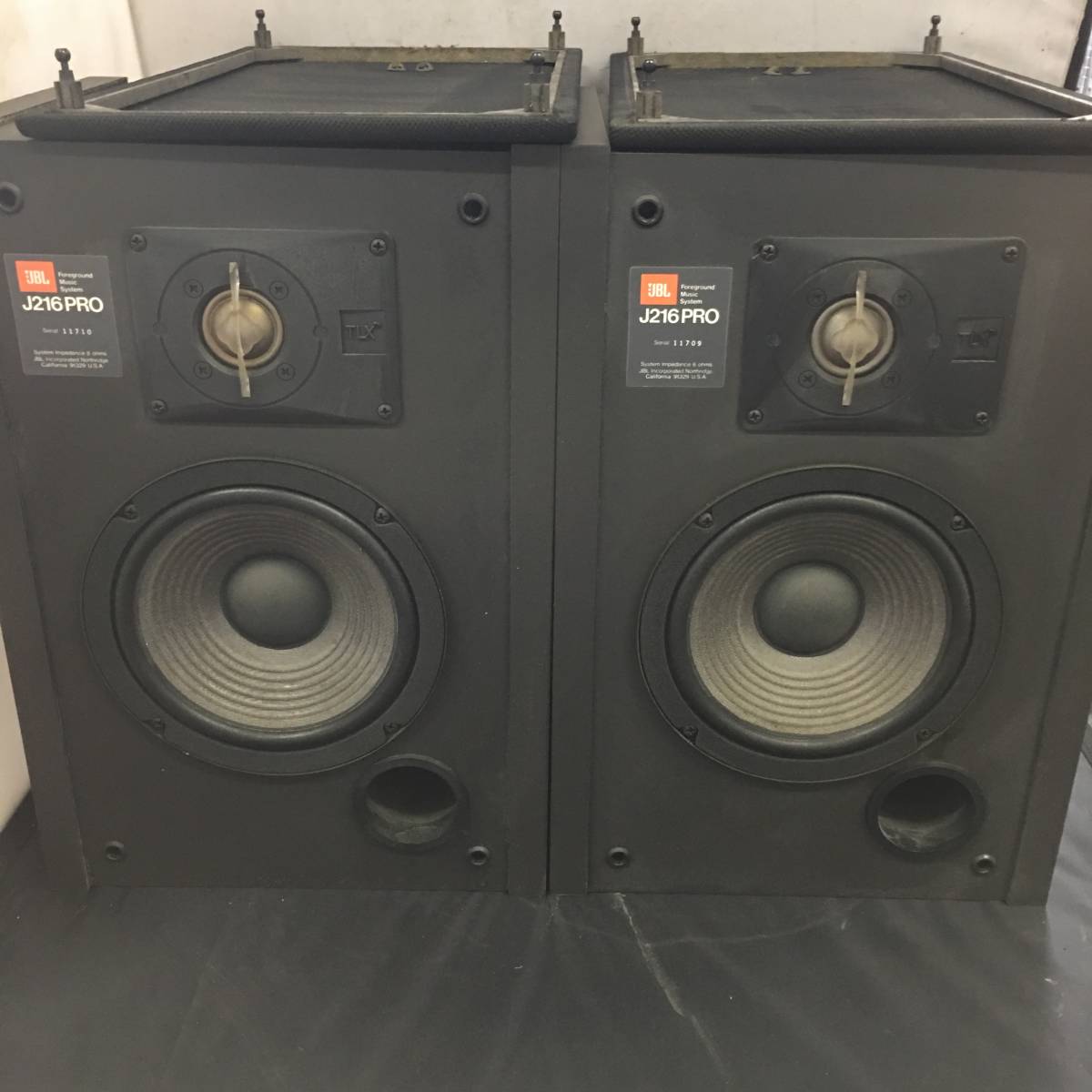 JBL J216PRO ペアスピーカー JBL J216PRO 公式通販 連番 スピーカーペア - mkII 連番ペア良品