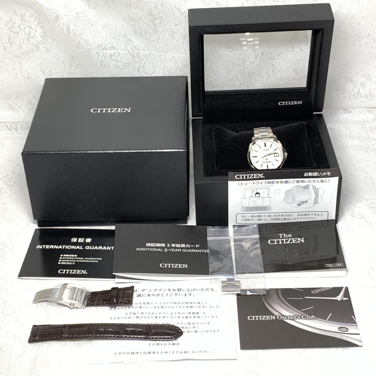 送料無料】シチズン CITIZEN ザ・シチズン 土佐雲龍紙 300本限定 特定 