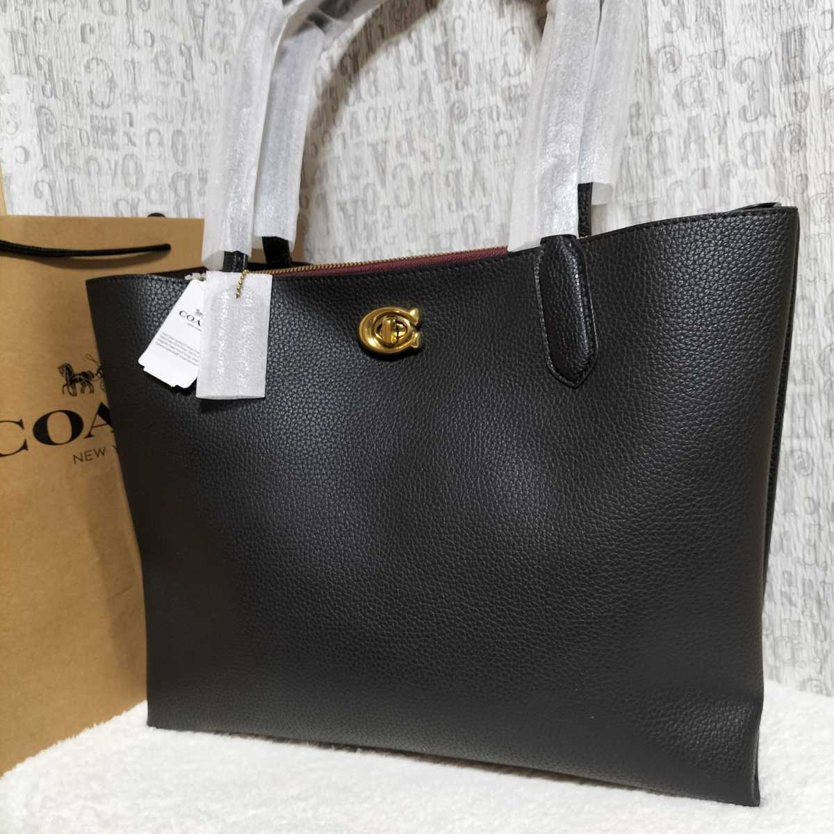 新品送料無料！訳あり coach コーチ 新作 ウィロウ ショルダー トート