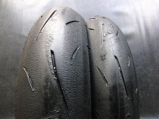 125～250クラス中古前後セット!ダンロップ◎α13 SP. 110/70R17. 140