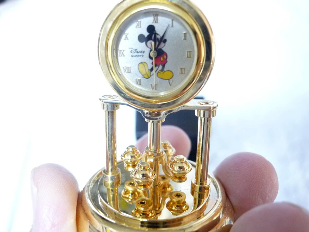 ディズニー ミニチュア置時計 ミッキーマウス 置き時計 動作未確認 ジャンク扱い ミッキーマウス 売買されたオークション情報 Yahooの商品情報をアーカイブ公開 オークファン Aucfan Com