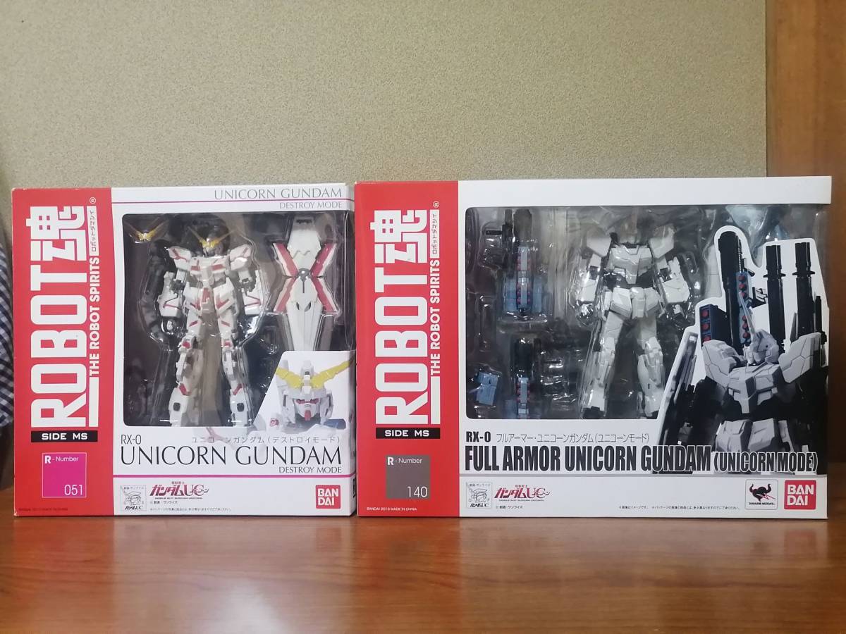 【超激得，2026】 ROBOT魂 フルアーマー ユニコーンガンダム デストロイモード開封品(機動戦士ガンダムUC)｜売買されたオークション情報、yahooの商品情報をアーカイブ公開 - オークファン 機動戦士ガンダムUC