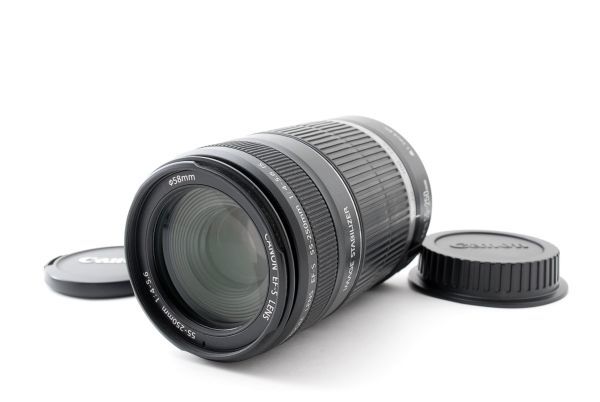 Canon キャノン EF-S 55-250mm F4-5.6 IS レンズ 高性能 デジタル