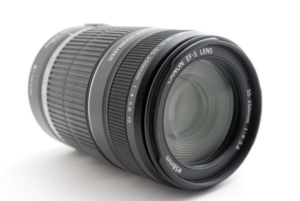 Canon キャノン EF-S 55-250mm F4-5.6 IS レンズ 高性能 デジタル カメラ キヤノン #825B EF-S 55-250mm Canon #3943 EF- 公式通販