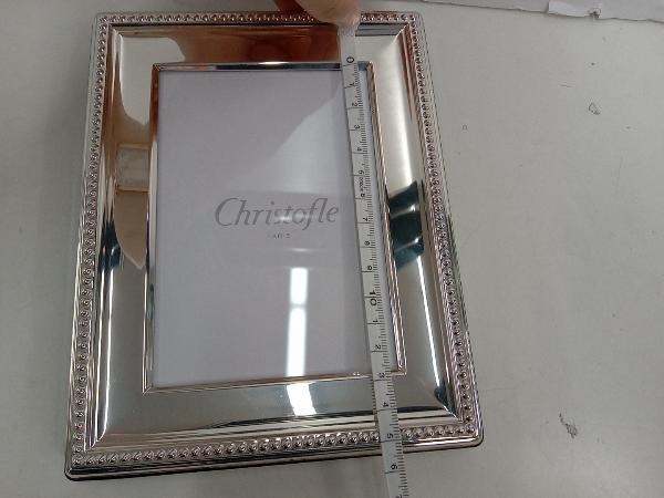 フォトフレーム クリストフル Christofle 9×13cm 写真立て パール 0 箱