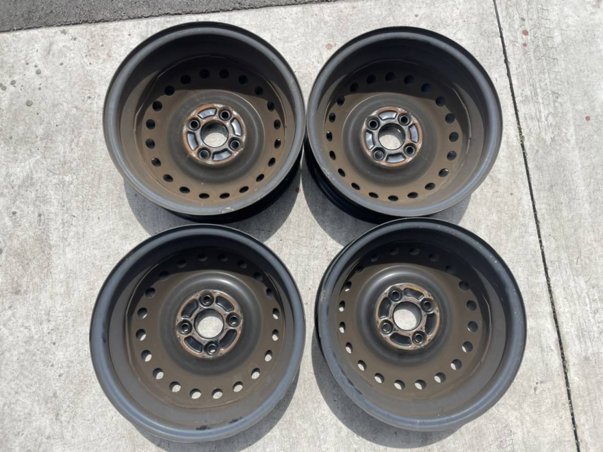 14インチ +40 純正 ホンダ アルミホイール 4.5J 4H ホンダ純正 N