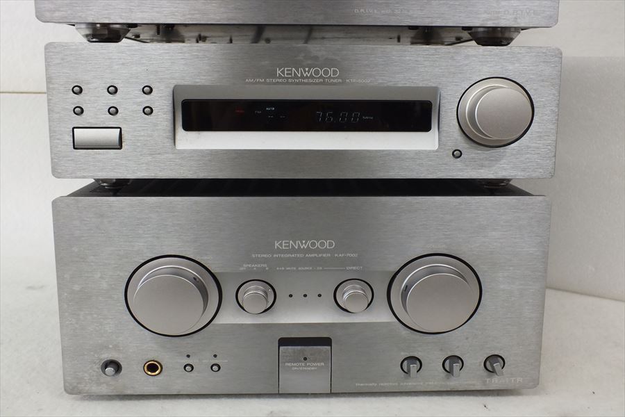 オーディオ KENWOOD DPF-7002、KAF-7002、LSF-777 KENWOOD スピーカー