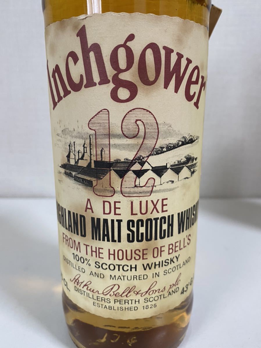 古酒・未開栓】INCHGOWER 12年 インチガワー デラックス ハイランド