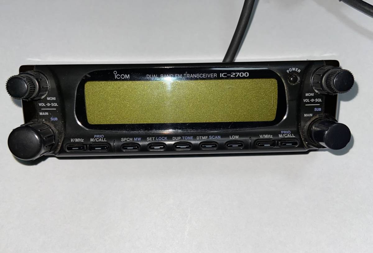 ICOM IC-2700 アイコム デュアルバンド 144⁄430 IC-9700 - FM MHz