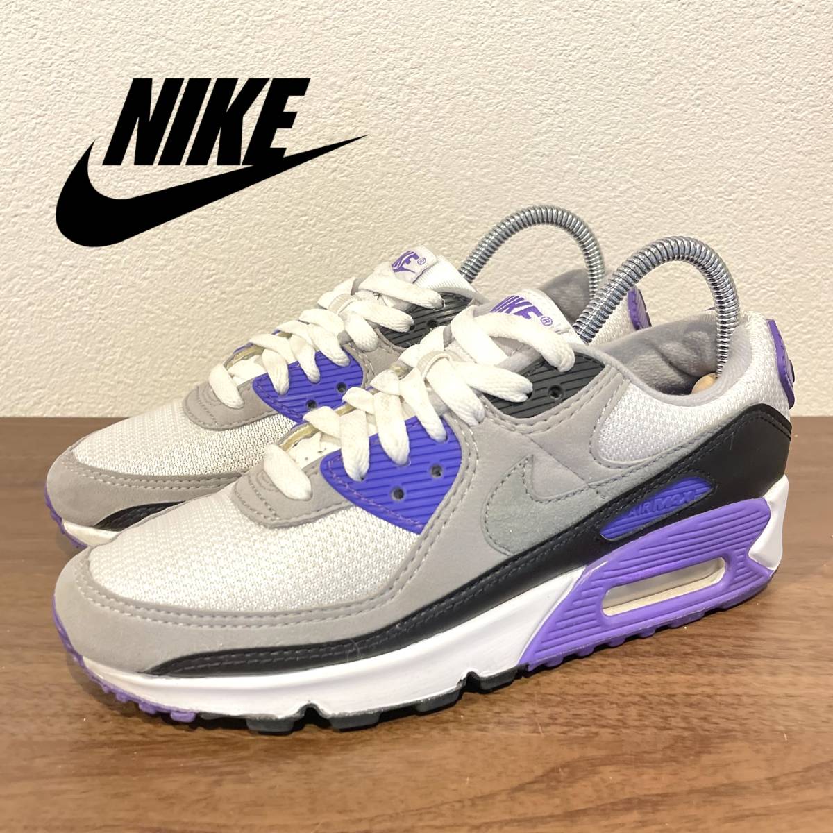 【品質保証，爆買い】 NIKE AIR MAX 90 ナイキ エア マックス 90 パープルレディース ローカットスニーカー カジュアル ストリート アメカジ デットストック 古着(23.0cm)｜売買されたオークション情報、yahooの商品情報 23.0cm