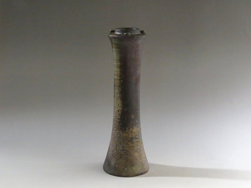 【備前焼 花入②】Bizen ware Flower vase ( 送料無料！) 備前焼 花入 ②】Bizen ware Flower vase