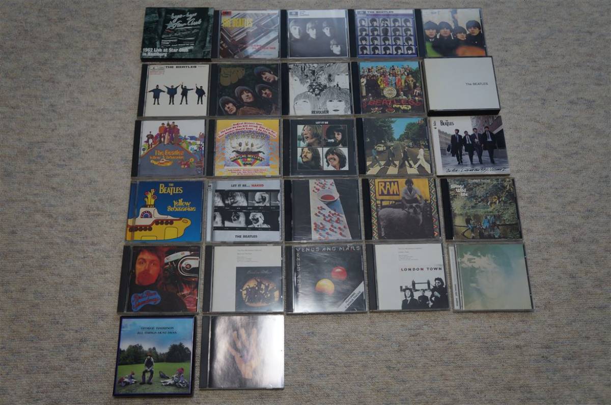 送料無料，人気 ビートルズＣＤ ２７枚セット(THE BEATLES)｜売買されたオークション情報、yahooの商品情報をアーカイブ公開 - オークファン B