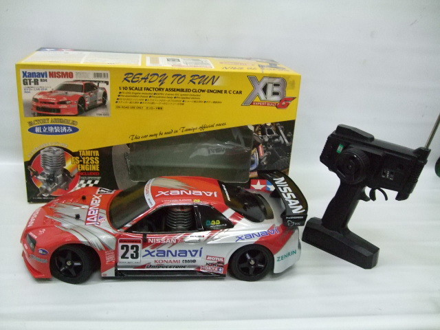 田宮 1/10（R34）ザナヴィニスモGT-R(完成品（エンジン）)｜売買された