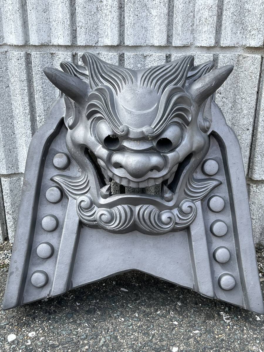 鬼瓦 陶磁一般 売買されたオークション情報 Yahooの商品情報をアーカイブ公開 オークファン Aucfan Com