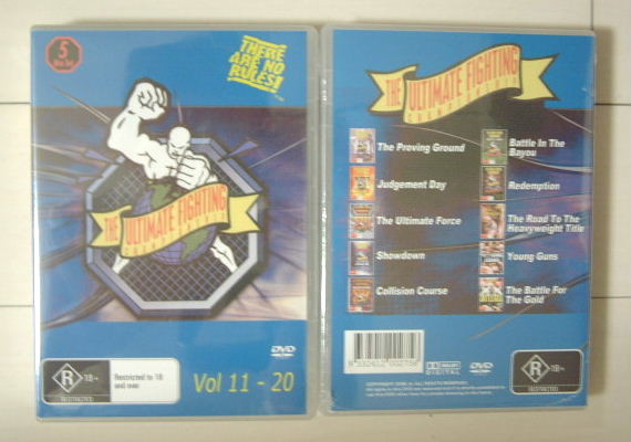 ☆新品DVD-BOXセット*UFC 11-20*永久保存版 高阪剛 シウバ (検 K