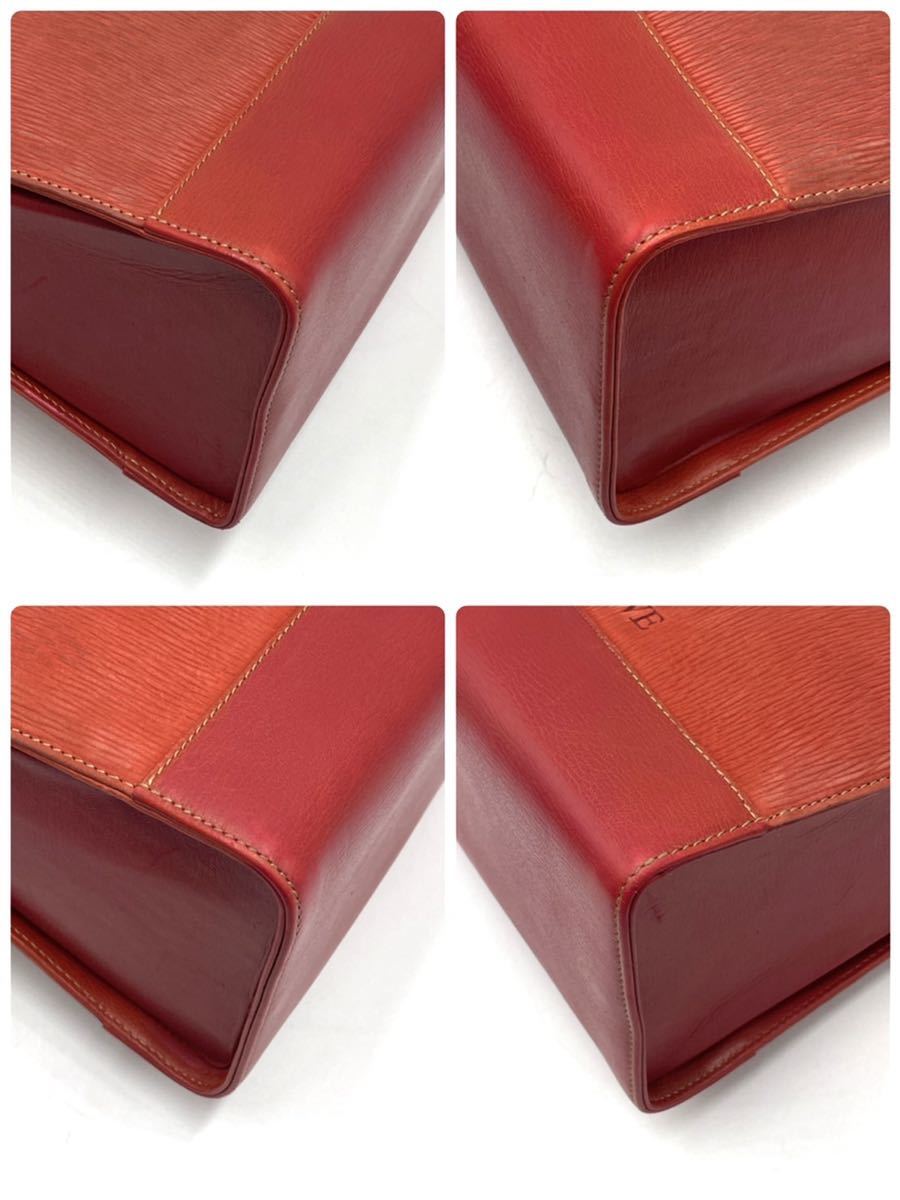 1円〜 【美品 最高級】 LOEWE ロエベ ベラスケス ロゴ 型押し