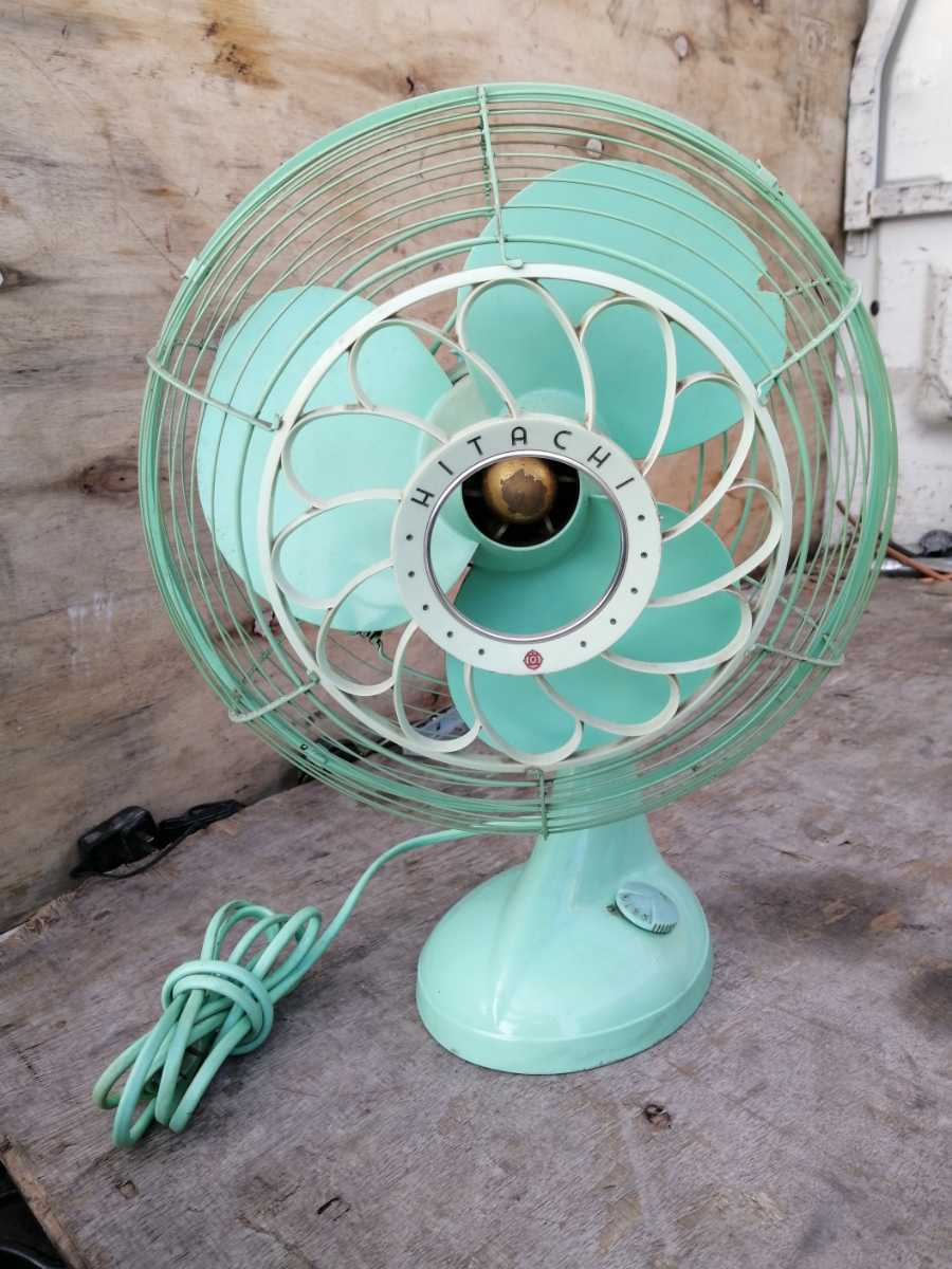 昭和レトロ アンティーク 日立扇風機 動作品ジャンク扱い 【公式通販】