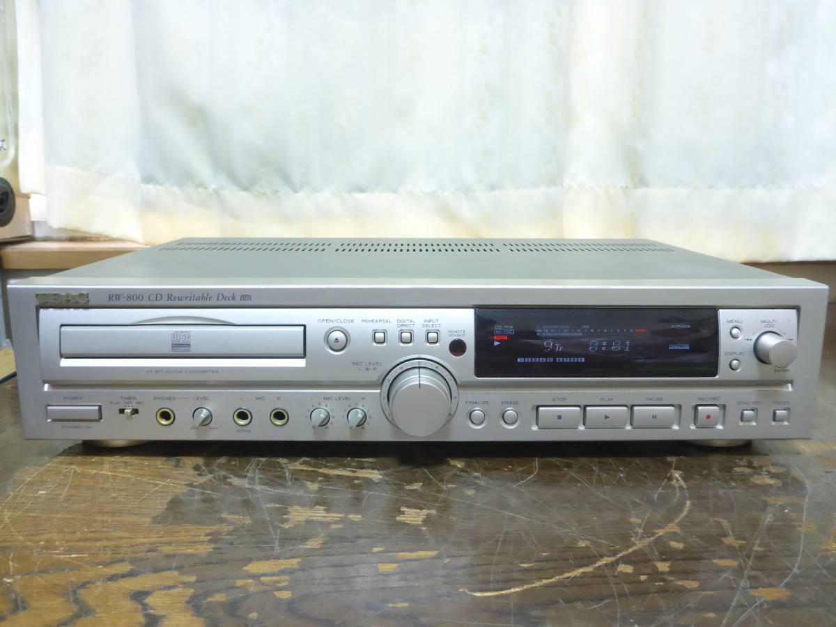 その他 TEAC テアック CDレコーダー RW-800