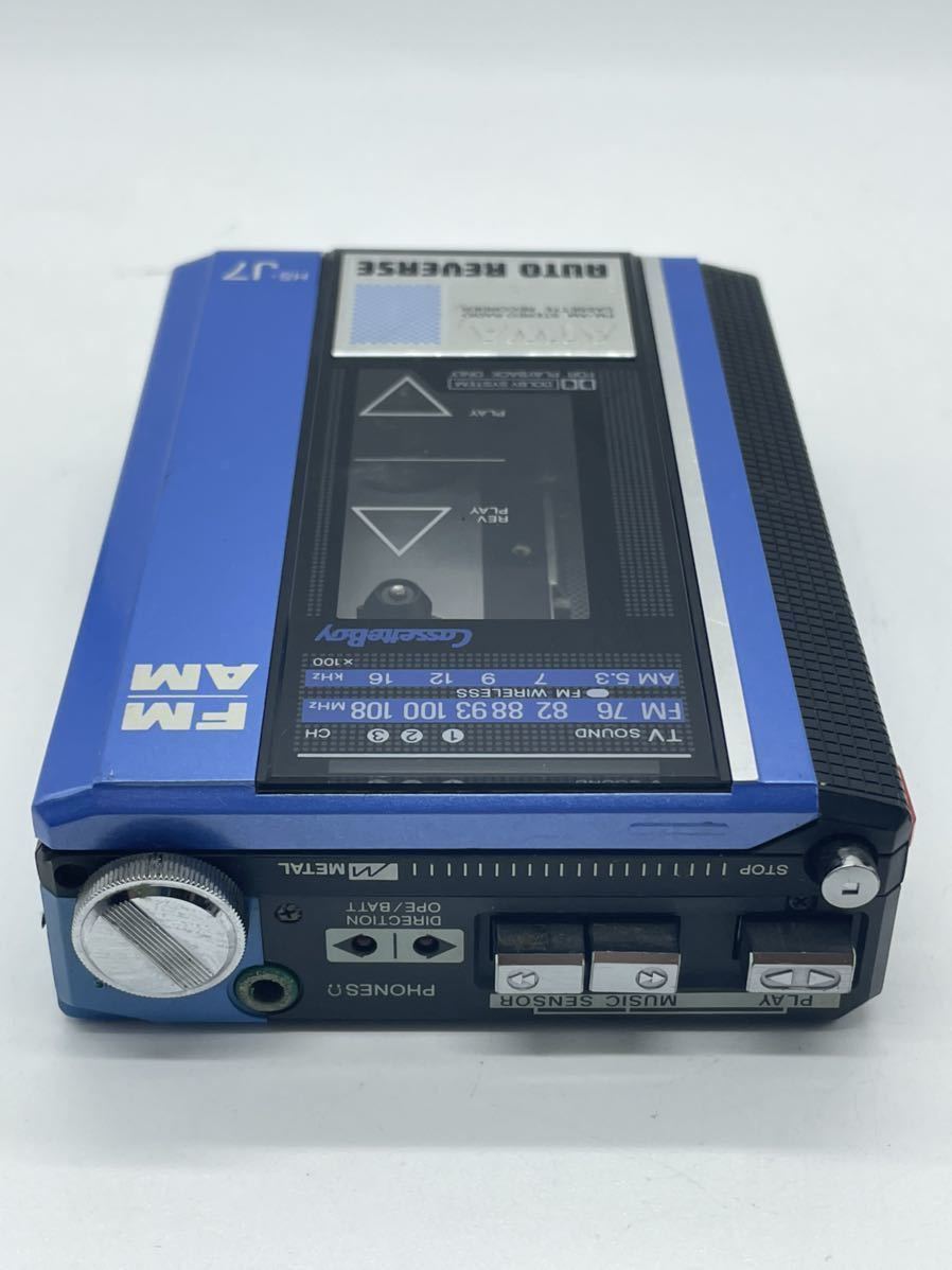 【希少・名機】AIWA カセット ラジオ プレーヤー HS-J7 レコーダー AIWA カセットプレイヤー HS-J7 ジャンク品AIWA アイワ FM⁄AMステレオ