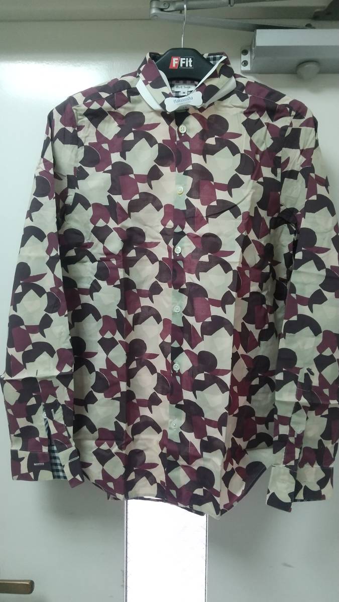 定番，安いPaul Smith ポールスミス 総柄デザイン 長袖 シャツ Mサイズ メンズ(Mサイズ)｜売買されたオークション情報、yahooの商品情報をアーカイブ公開 - オークファン 男性用