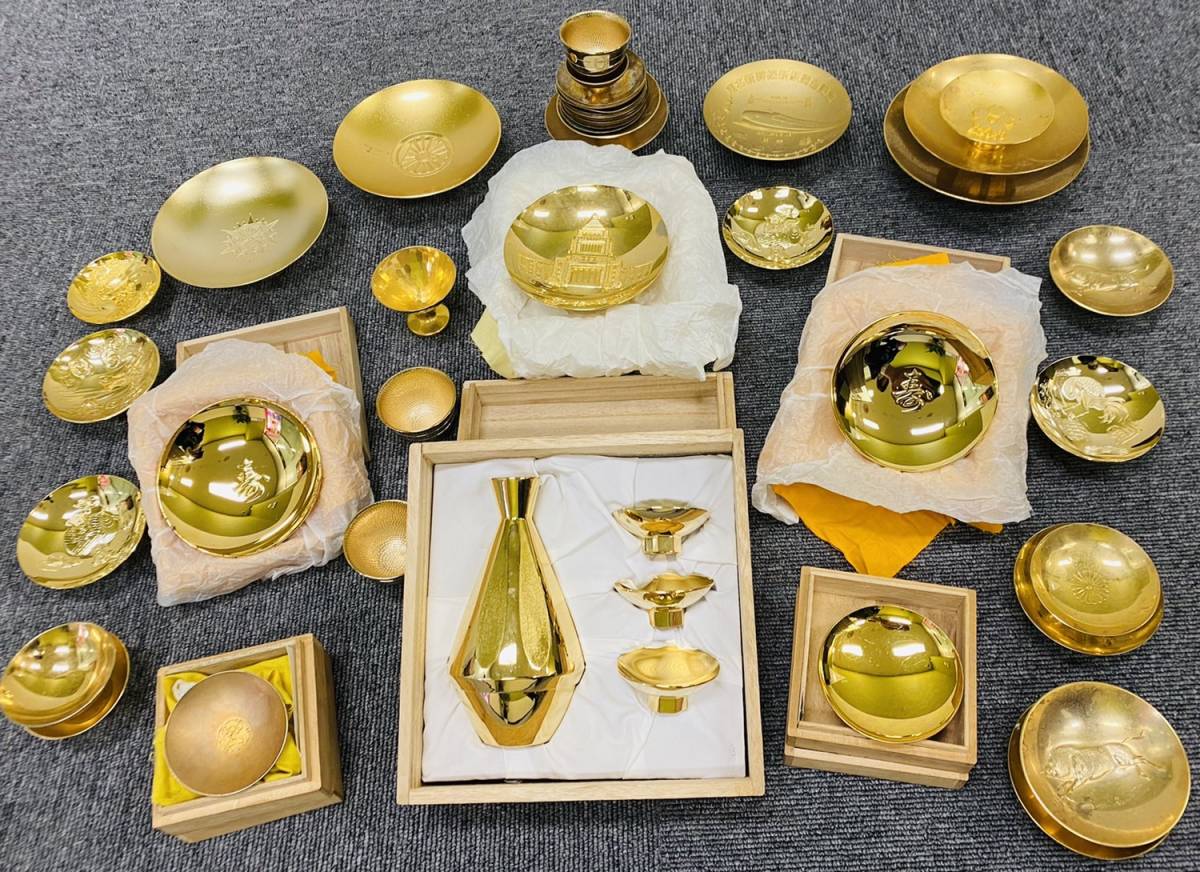 金杯 金盃 24KGP 金メッキ - K24GP まとめ Yahoo!オークション GP 寿 
