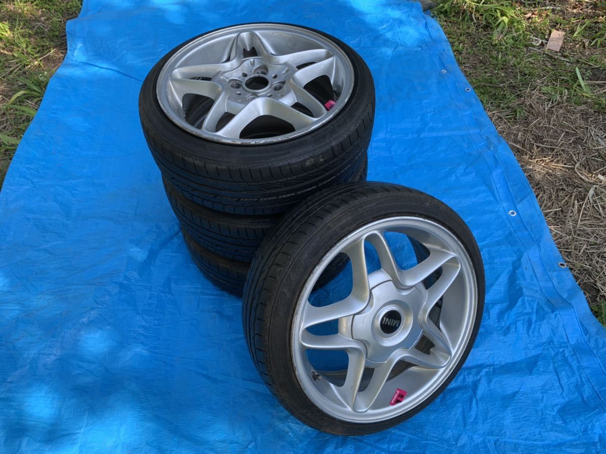 MINI ミニクーパー 純正 16インチ 6.5J×16 EH2 IS48 TOYO DRB 165/45 