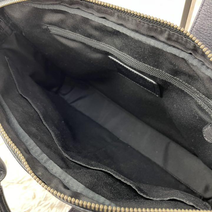 1円【極美品】COACH コーチ ビジネスバッグ ブリーフケース A4可 大容量 ブラック 黒 セット まとめ ブリーフケース COACH ビジネスバッグ DR12 1円～極美品 0