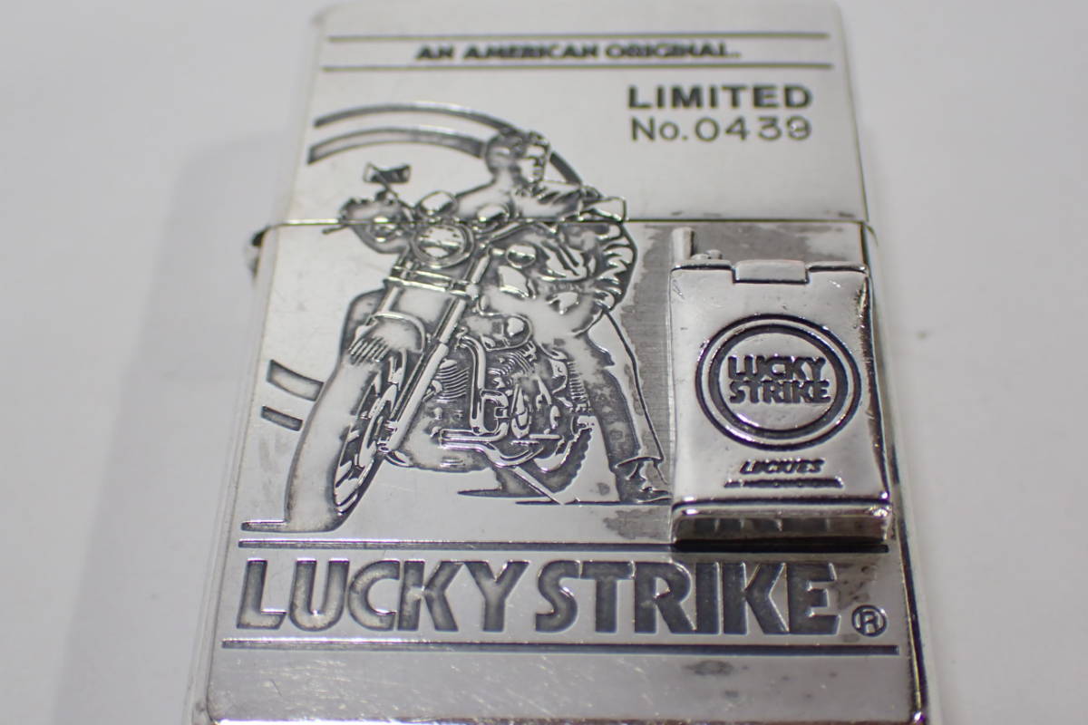 67273 未使用【 I ZIPPO XII 】LUCKY STRIKE ラッキーストライク