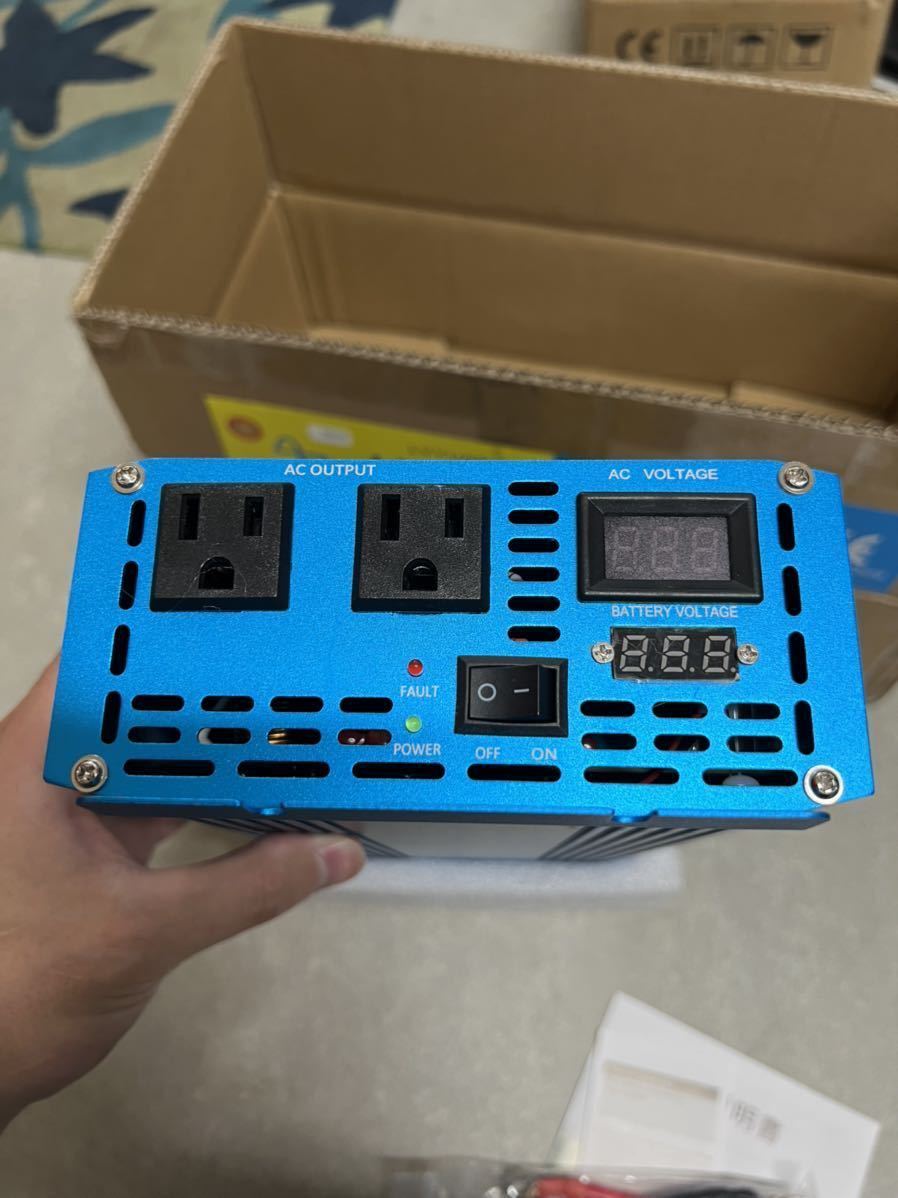 正弦波 2000W 12V LVYUAN 4000W インバーター 最大4000W | LVYUAN（リョクエン）インバーター 正弦波インバーター : 8000W 公式通販 DC12V-AC100V変換 24V 12V⁄1000W(瞬間2000W)