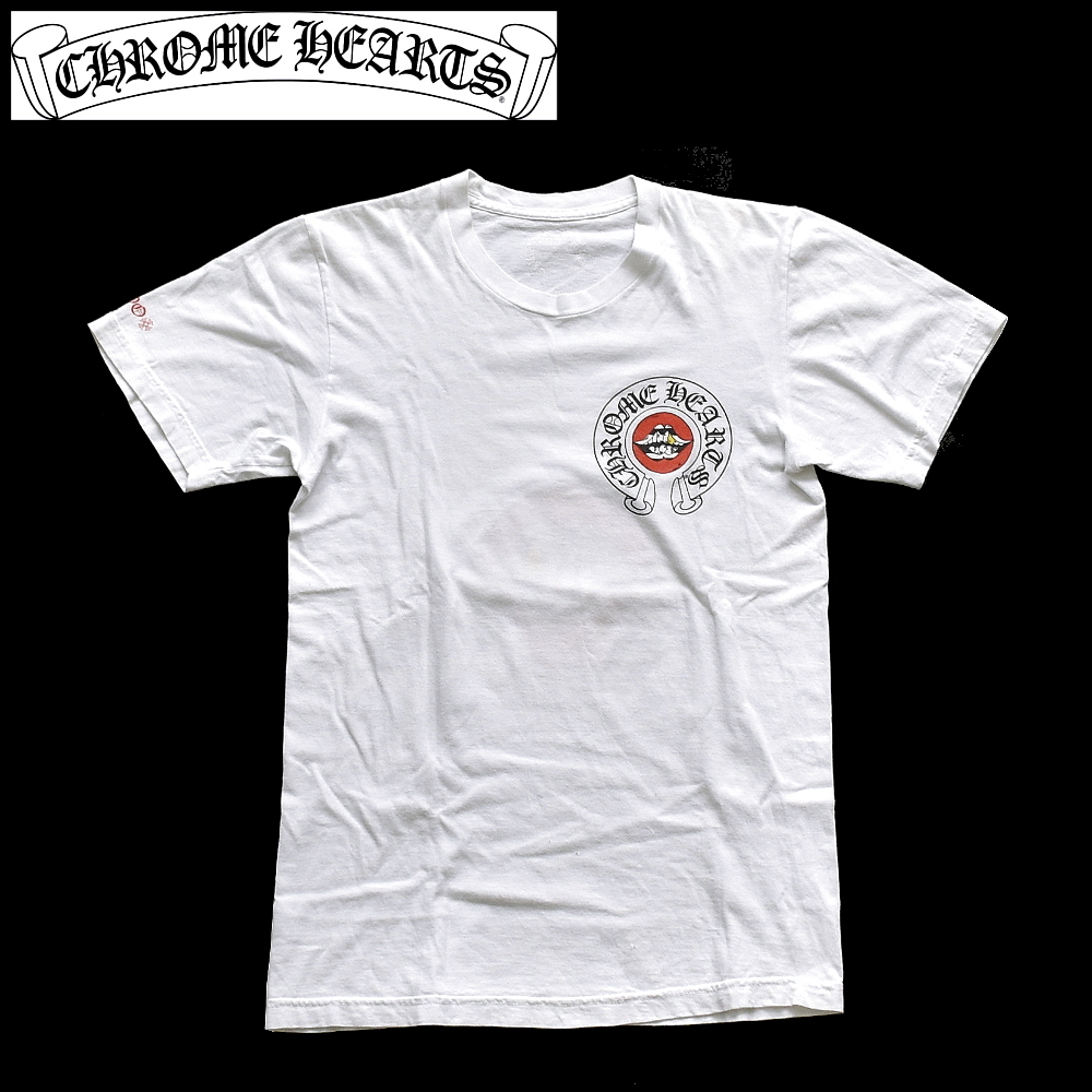  CHROME HEARTS クロムハーツ マッティボーイ 半袖Tシャツ ホワイト(トップス)｜売買されたオークション情報、yahooの商品情報をアーカイブ公開 - オークファン 男性用