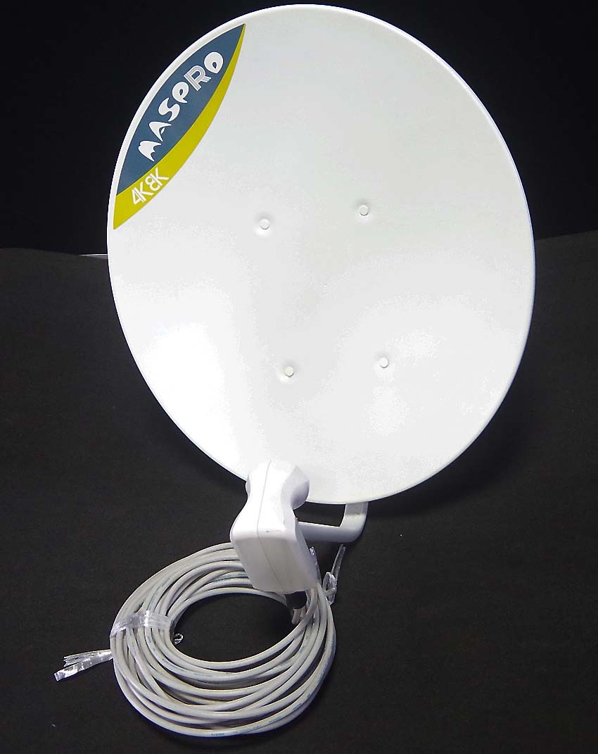 映像機器 □ BS 110°CS 4K 8K 放送対応 右左旋対応 MASPRO BC45RL
