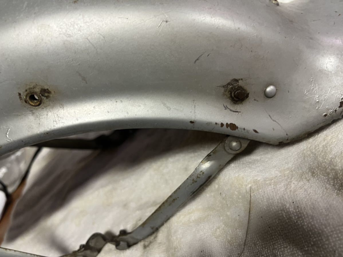 ダックス DAX 純正 初期 兜 カブトフェンダー 当時物 シャリー