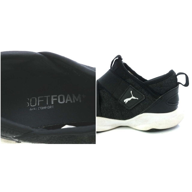 プーマ Puma デアー Dare Ac スニーカー スリップオン ベルクロ 24cm 黒 ブラック Yo10 レディース 24 0cm 売買されたオークション情報 Yahooの商品情報をアーカイブ公開 オークファン Aucfan Com