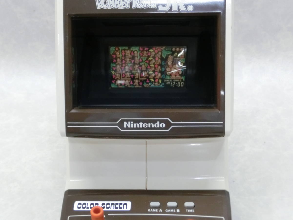 希少品☆動作品♪#8028 任天堂 カラースクリーン ドンキーコング