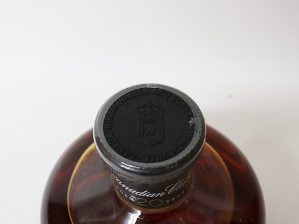 20年 カナディアンクラブ カナディアン 750ml : クラブ デキャンタ 