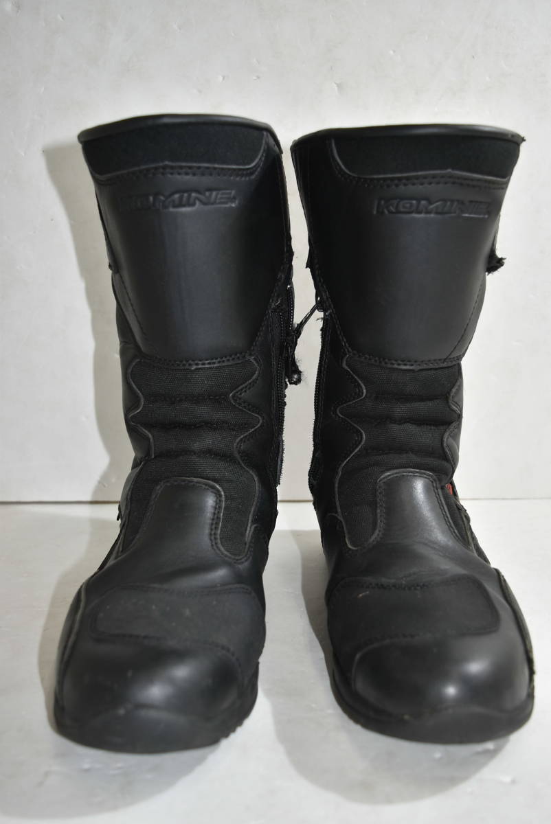62M 【中古品】 KOMINE GORE-TEX ライディングブーツ コミネ サイズ 
