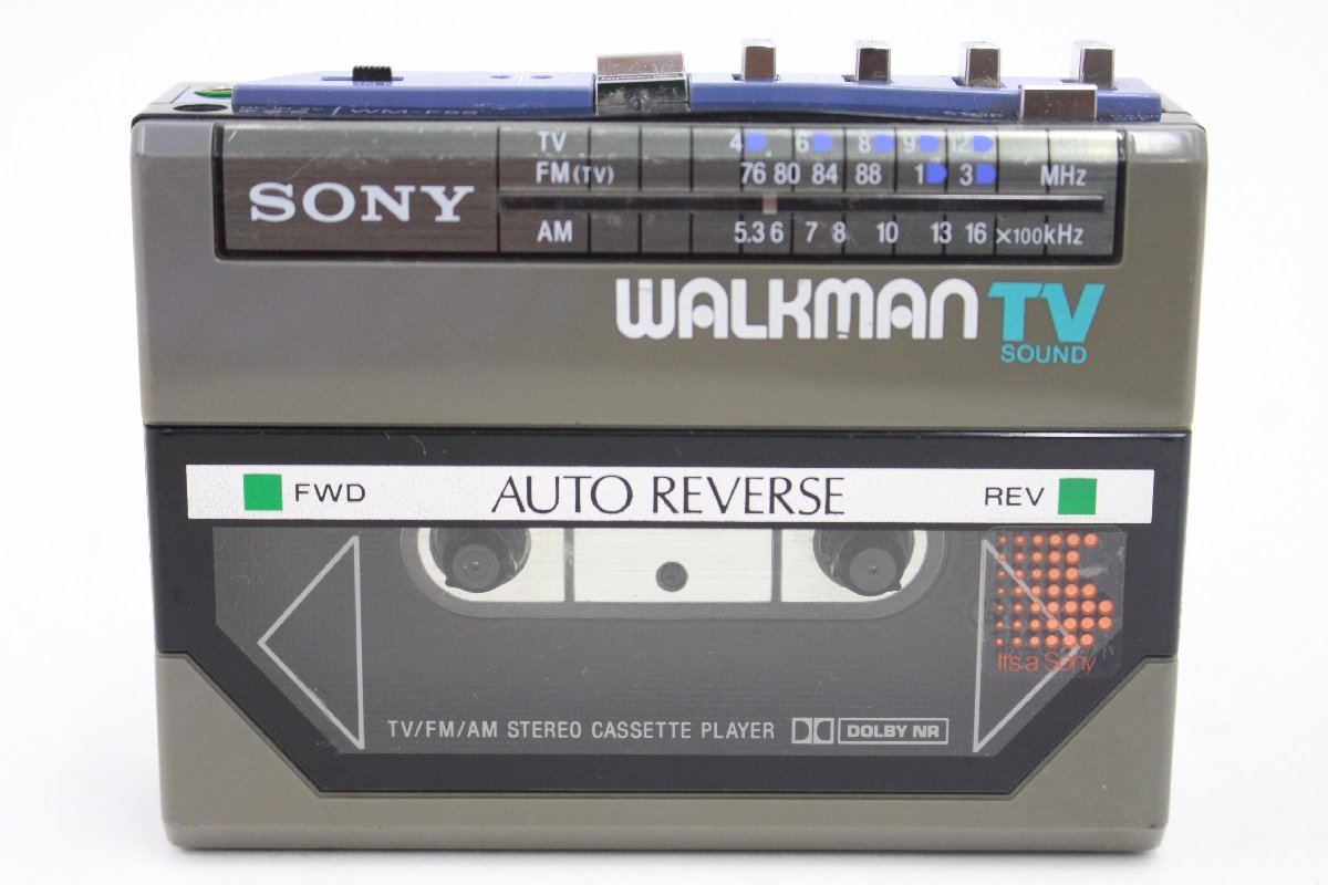 Sony WM-F55 ▷ Walkman Cassette AM⁄FM Player | SONY Radio WM-F5 Mega