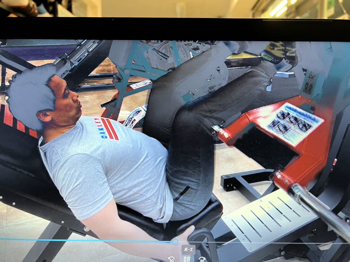 中古業務用トレーニングマシン 海外製レッグプレスマシン 姫路市まで