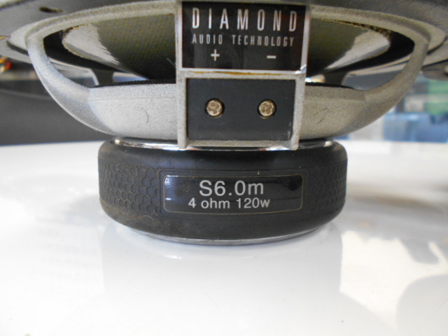 Diamond audio S6.0m 4Ω 120w 16㎝ ダイヤモンドスピーカー