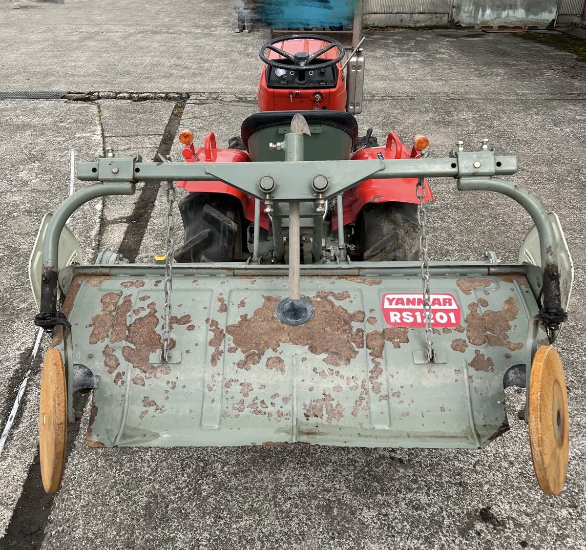 ☆富山発☆ヤンマートラクター YANMAR YM1401D ロータリー RS1201 4WD