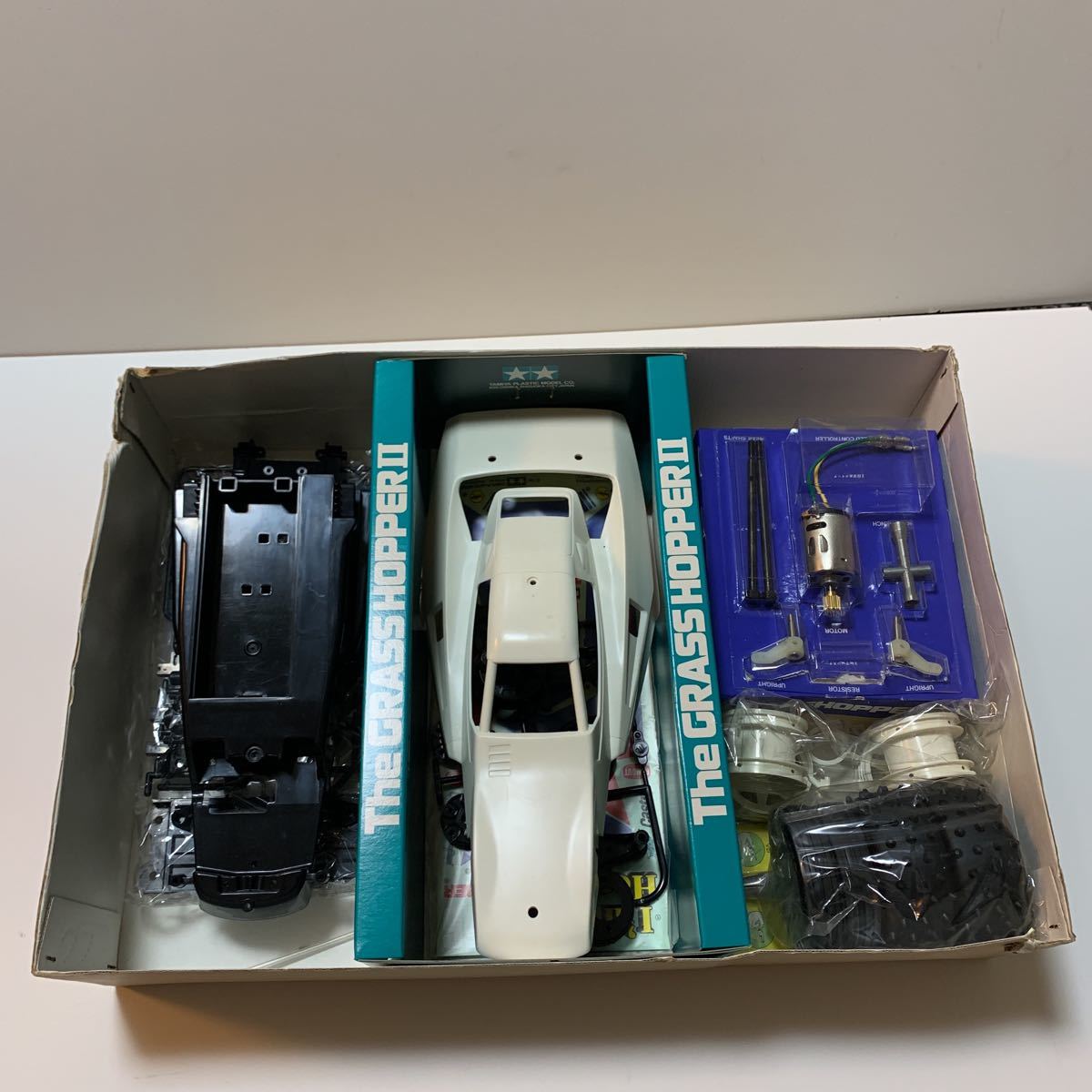 ☆レア☆希少☆ 当時物 タミヤ TAMIYA(1/10) グラスホッパーⅡ