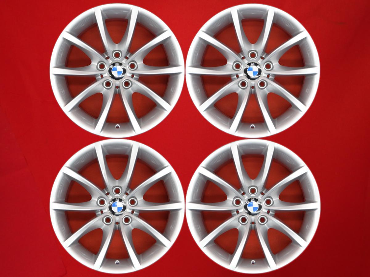 BMW 5シリーズ E60 純正 Vスポーク 245 シルバー ホイール 4本 ☆ 8J  