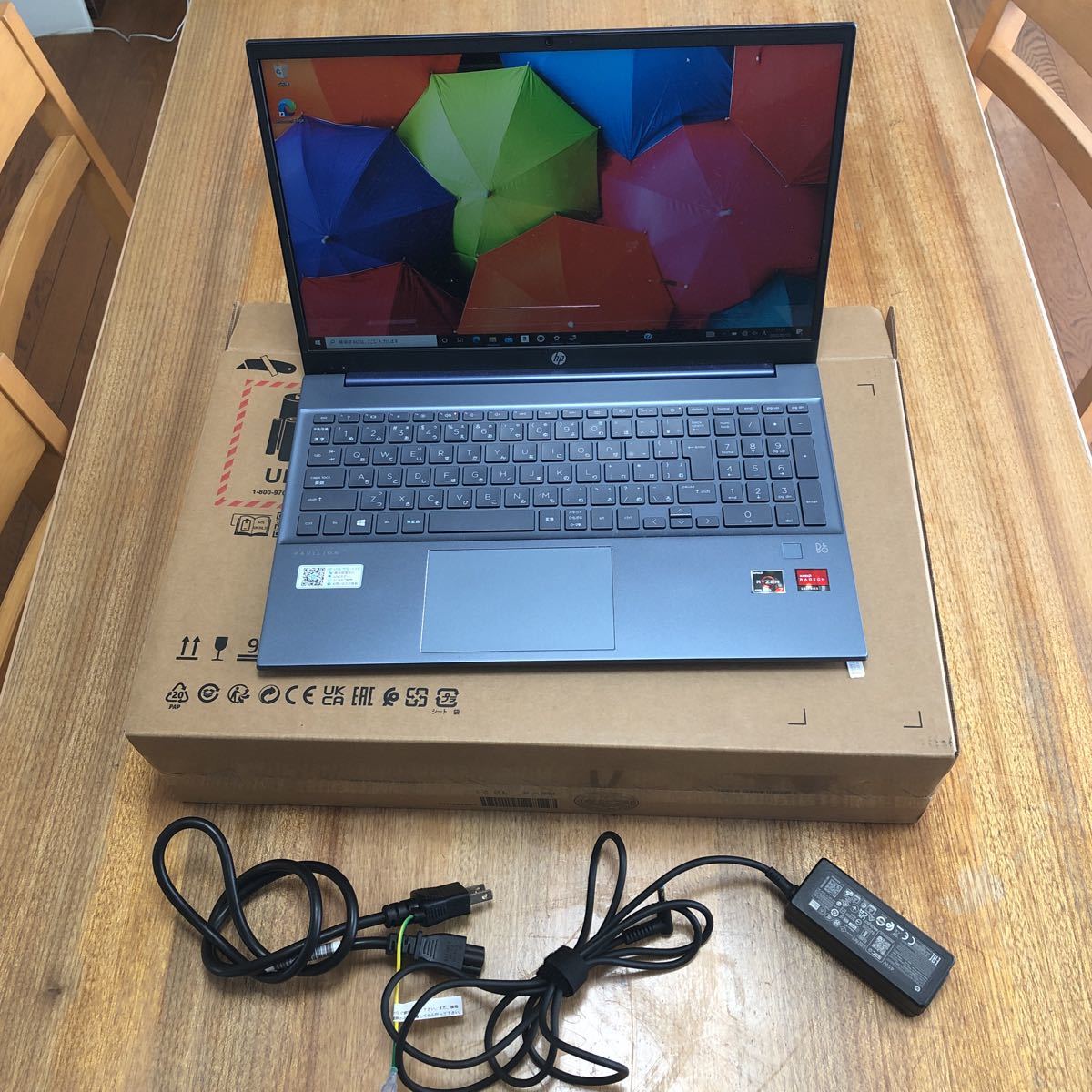 送料無料 1円出品 美品 HP Pavilion Laptop 15-eh0013AU SDD 1TB 現況 