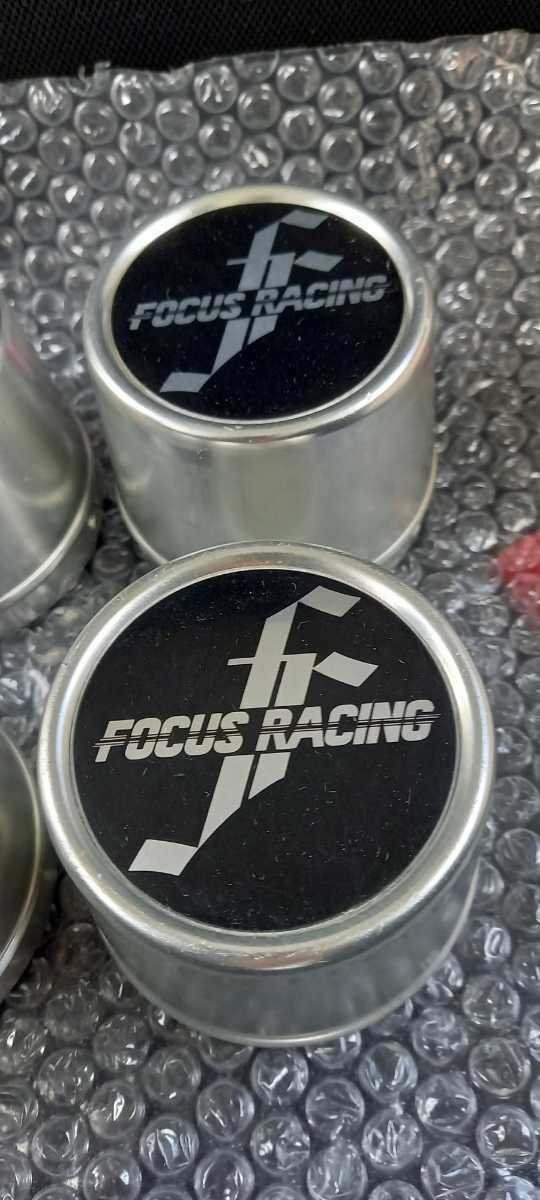 希少 当時物 フォーカスレーシング センターキャップ4個セット 
