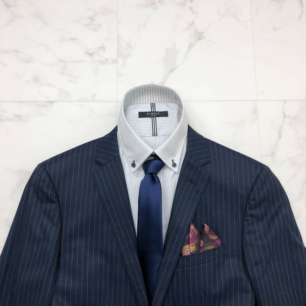 極上ネイビー☆バーバリーブラックレーベル【BURBERRY BLACK LABEL