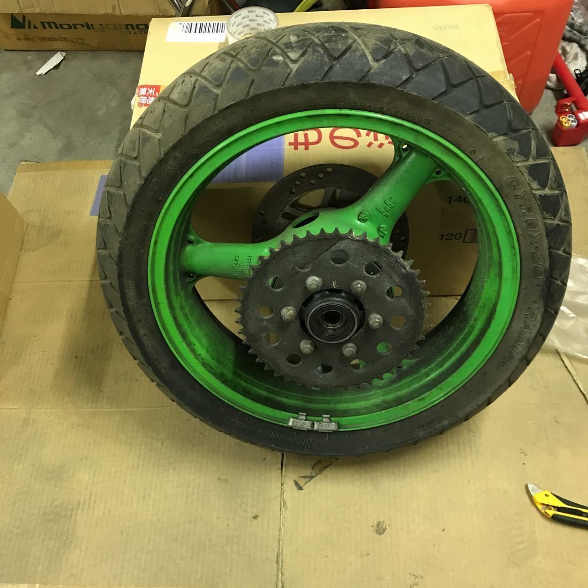 カワサキ ZXR400 リアホイール 160/60R17 GPZ900R 等 流用に | ICOB.DE