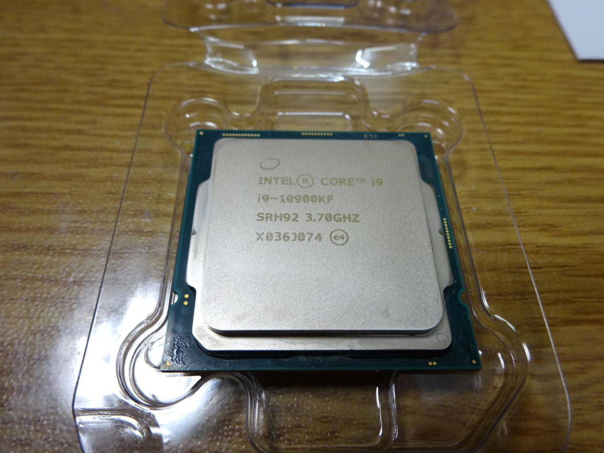 ◇美品◇Intel Core i9-10900KF BOX◇SRH92◇10コア20スレッド 
