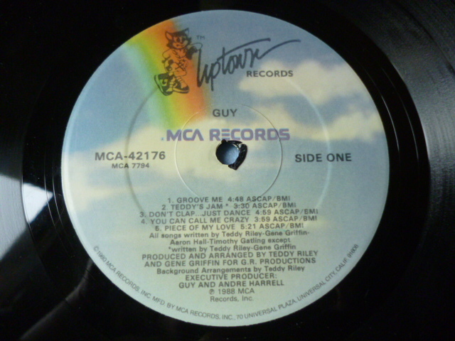 Guy 試聴可 TEDDY RILEY プロデュース 名曲NEW JACK SWING LP Groove Me / Teddy's Jam ...